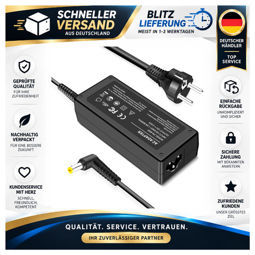 Ladegerät 65w für - ladegerät, acer